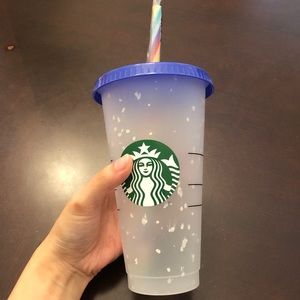 ❌SOLD❌Starbucks color changing confetti cups. 2020